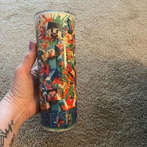 Colorful Minecraft Themed 20 oz Tumbler